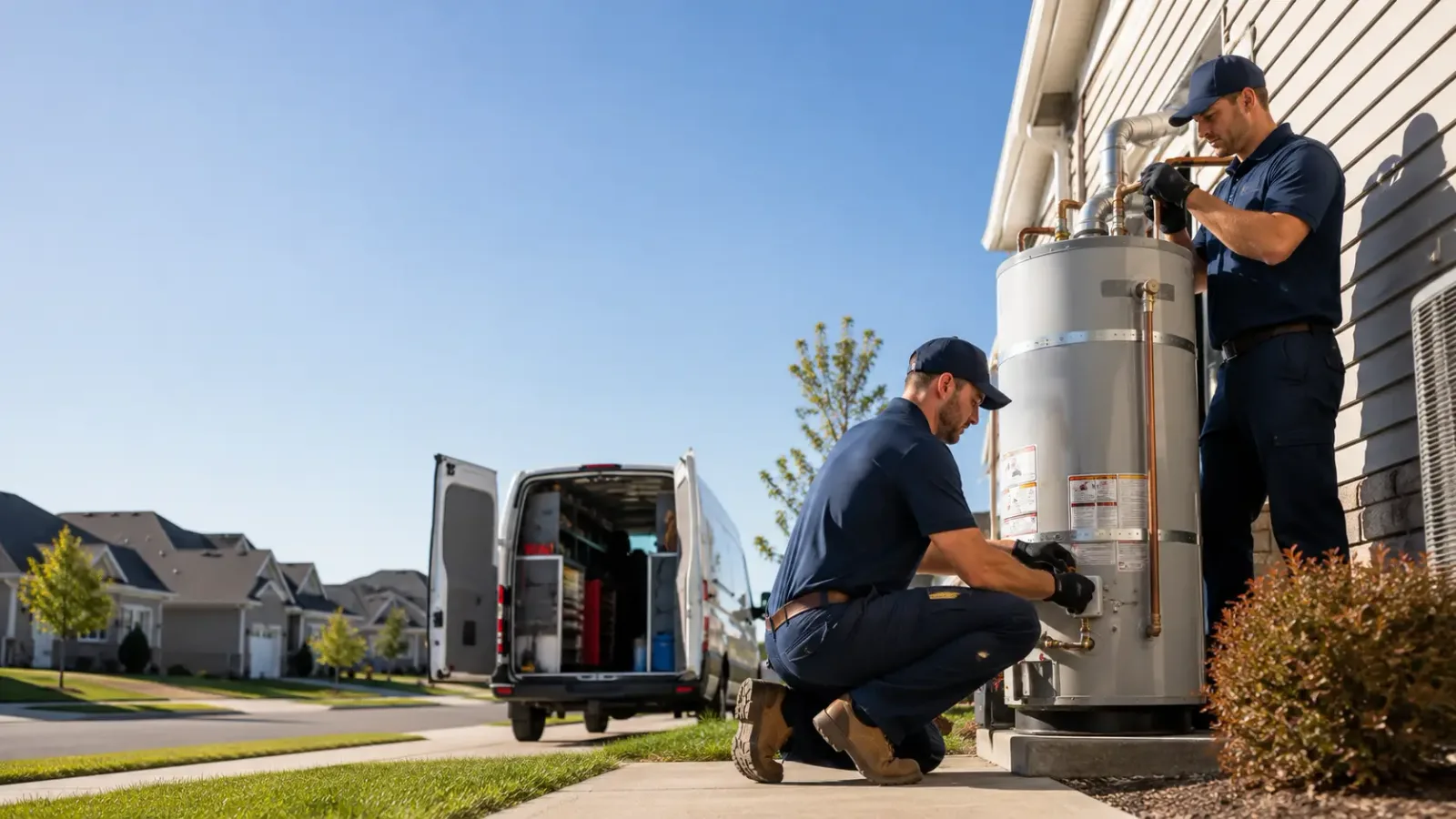 Water Heater Installation in Chambersburg, IL